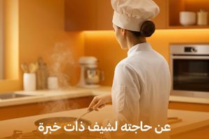 شيف لديه خبرة